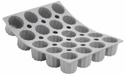 Formă de silicon De Buyer 1856.21D Mini Canelés,20 buc