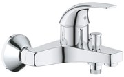 Baterie cada Grohe Start Curve, monocomanda, cartus ceramic, diverter, Crom-23768000