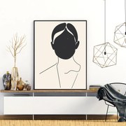 Poster - Abstracție artistică (A4)