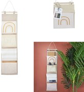 Organizator de perete cu buzunare pentru copii, RAINBOW