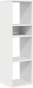 vidaXL Bibliotecă, alb, 34x31x112 cm, lemn prelucrat