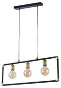 TK Lighting 4146 - Lustră pe cablu HYDRIA 3xE27/60W/230V