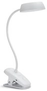 Philips - Lampă LED reglabilă cu clemă DONUTCLIP LED/3W/5V 1200 mAh albă
