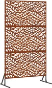 vidaXL Ecran de intimitate Gri 100 x 50 x 180 cm