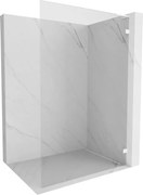 Mexen Lunar L perete de duș Walk-in dreapta 50 x 200 cm, transparent 8 mm, alb - 830L-050-000-20-00-P