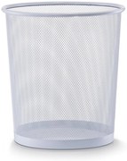 Coș de hârtie din plasă de oțel, ZELLER, alb
