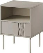 Set 2 noptiere TRESSE, bej, PAL laminat, 44x40x54 cm