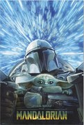 Poster Star Wars: The Mandalorian - Hyperspace