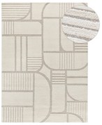 Covor crem 120x170 cm Snowy – Universal