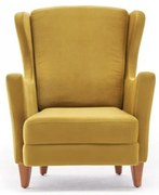Fotoliu wing galben Lola Brejer – Artie