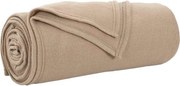 vidaXL Pătura de aruncat Culoare Cămilă 170 x 130 cm Molton
