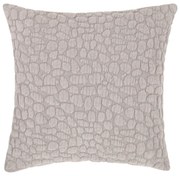 Husă pentru pernă Karen, 45 x 45 cm, gri deschis