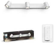 Corp de iluminat LED pentru baie dimabil Hue ADORE 3xGU10/5W/230V IP44 Philips