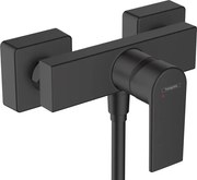Baterie dus, Hansgrohe Vernis Shape, negru mat, 71650670