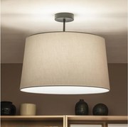 Brilagi - Lustră LED aplicată CERIA 1xE27/60W/230V Ø 45 cm negru/gri