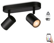 Spot LED RGBW dimabil IMAGEO 2xGU10/4,9W/230V 2200-6500K Wi-Fi WiZ