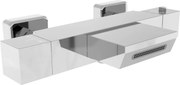 Mexen Cube baterie de cadă termostatică, crom - 77360-00