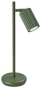 Lampă de masă Sollux SL.1624 KARBON 1xGU10/10W/230V verde