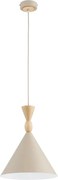 Pendul cu cablu FERYT, 1xE27/15W/230V, bej