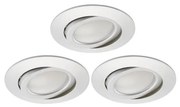 SET 3x corp de iluminat LED dimabil pentru baie Briloner 8309-039 LED/5W/230V IP23