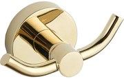 Mexen Remo cârlig dublu pentru prosop, auriu - 70507352-50