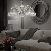 Candelabru cu 5 brate design italian 9800