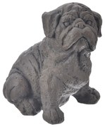 InDecor Bulldog ceramic maro, 28 x 21 x 28 cm