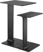 Set de 2 masute laterale design modern Smart, negru 114235 HZ
