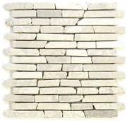 Mozaic de marmură Garth - gresie crem 1 m2