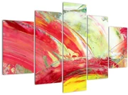 Tablou cu abstracție - pictura (150x105 cm)