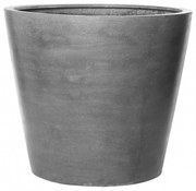 Květináč Jumbo Bucket, barva šedá, více velikostí - PotteryPots Mărime: M - v. 85 cm, ⌀ 98 cm