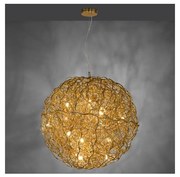 Paul Neuhaus 2019-12 - Lustră suspendată pe cablu SAREA 15xG9/40W/230V aurie