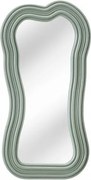 Oglinda de perete decorativa Alice II 100cm verde