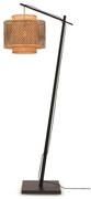 Lampadar eco din bambus Bhutan S negru, 40cm