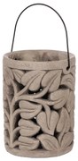 Felinar decorativ Folia, 19 x 25 cm, beton