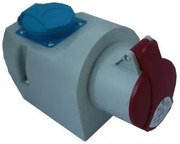 Priza aplicata combinata industriala 5 X 32A si priza schuko 220V IP44 IZVZ 3253/S 34-380