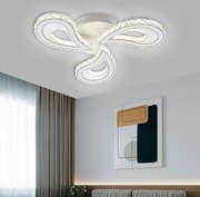 Lustra LED Cu Telecomanda, Elit's Petalo Cristal, 90 W
