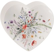 Set farfurii de desert din porțelan Orion Maci Inimă 17,5 x 17 cm, 6 buc.