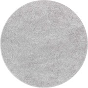 vidaXL Covor Shaggy Antiderapant Gri 120 x 120 cm PP