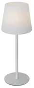Lampă de masă albă reîncărcabilă cu LED și dimmer IP54 - Jude