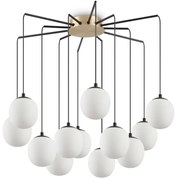 Lustra moderna cu 12 brate design decorativ Rhapsody SP12 236957 IDL