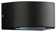 Aplica LED iluminat exterior ambiental IP54 OPERA negru