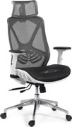 Scaun de birou AURIS, mecanism Multiblock, suport lombar, Mesh, Negru