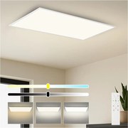 Brilagi - Plafonieră LED dimabilă SLIMFRAME LED/80W/230V 120x60 cm albă + telecomandă
