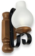 Aplica de perete rustica fabricata manual din lemn Rustic WOOD-RU-AP1