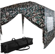 Cort de petrecere INSTENT - 3 x 3 m , Woodland + 2 laturi