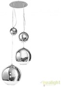 Lustra design modern Silver Ball 4