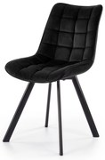 Scaun bucătărie/ sufragerie Nissau (negru). Promo -7%. 1008229