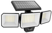 Proiector LED solar de perete cu senzor Philips NYSIL 3xLED/8,7W/3,7V IP65