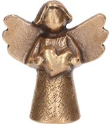 Statueta bronz "Ingeras cu inimioara"